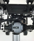 Kaos Panhard Bar And Steering Tie Rod Set For DL-Series F450 SD RC Cars 57mm CNC Aluminum Black Upgrade Kit 3-Piece Precision Steering Linkage To Improve Handling Rugged Heavy-Duty Aluminum Build For Realistic Performance, underside RC truck steering linkage