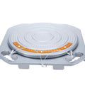 Wheel Alignment Turn Plates 360 Degree Rotating 4 Ton Capacity Pair For Car And Truck Front End Turntable Tables