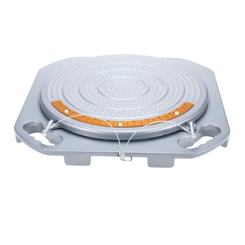 Wheel Alignment Turn Plates 360 Degree Rotating 4 Ton Capacity Pair For Car And Truck Front End Turntable Tables