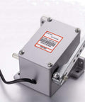 12V/24V ADC120 Electronic Actuator Rotary Servo With Proportional Torque, compact metal box design, wiring visible