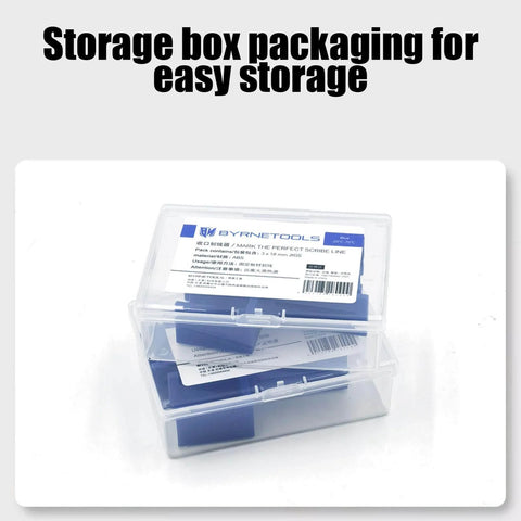 Clear storage box containing Wardrobe Closing Clips For Cabinets And Woodworking Projects 18mm Board Clamp Tools Adjustable Closing Clips Set 3 Piece Kit