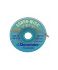 Desoldering Wick With Rosin Flux For Solder Removal, Copper Braided Desoldering Braid, 0.11 Inch Wide, 10 Feet Long, roll