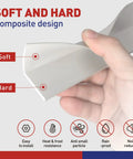 Soft and hard composite design of Garage Door Seal Kit Top and Sides Weather Stripping 34.4 Ft Rubber Weatherproofing