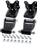 Heavy Duty Rear Leaf Spring Shackles And Hanger Bracket Repair Kit Fits Ford Ranger 1986 2011 And Mazda B2300 B3000 B4000 B2500 1994 2010 Trucks Easy Install with bolts