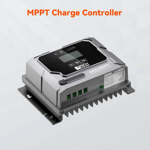 Heavy Duty Six Hundred Watt Off Grid Solar Kit Featuring Three Badass Two Hundred Watt Panels And A Snappy Forty Amp MPPT Charge Controller for camp wiring