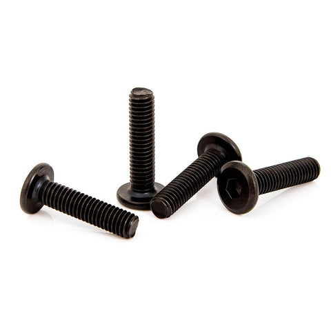 Ten Piece Baby Crib Bolts Replacement Hardware Kit With Flat Head Socket Screws M6 X 25mm For Bed Frames, Chairs And Tables Durable Crib Bolts