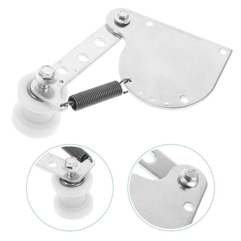 Upgrade Your Ride With This 49cc Spring Loaded Chain Tensioner Kit. Features Smooth Wire Gear Adjuster And Roller For Instant Easy Install. Perfect For Motorized Bikes To Keep Chain Tight, Prevent Slippage, And Boost Drive Performance For Stable silver chain tensioner with roller and spring
