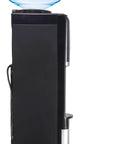 Side view of Top Loading Water Dispenser With Hot And Cold Water, 5 Gallon Bottle Compatible, Pet Drinking Station