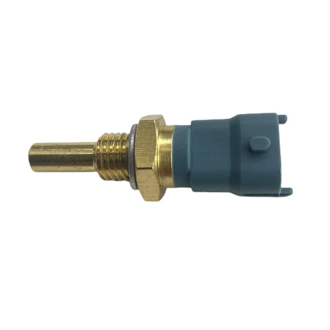 High Quality Coolant Temperature Sensor For Vehicle Engine OE Replacement Cross Ref 213 4777 12639899, showing brass and plastic components.
