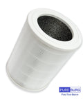 Two Pack Replacement Filter For BISSELL Air180 Air Purifier 3496A Part 3502 H13 True HEPA Activated Carbon 3 Stage Filtration