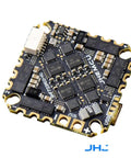 Close-up of High Performance Flight Controller And ESC 40A 4-In-1 Kit For 2-6S Drones, STM32F722 MCU, BLHeli_32, USB-C port visible