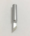 Close-up of a single T18 soldering tip for FX-888D and FX-600, part of 10 Pack T18 Soldering Tips For FX 888D 888 FX 8801 And FX 600 Solder Stations Replaceable Tips For Electronics Assembly And PCB Repair Pro Grade High Quality Precise Heating Easy Installation