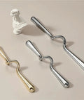 Vintage Cabinet Pulls 3 Pack Wave Handles For Cabinets Dressers Wardrobes And Cupboards Solid Metal Hardware In Silver Or Gold