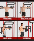 Image of exercises using Versatile Lateral Raise Attachment for Plate Loaded Machines Deltoid and Shoulder Press Upgrade.