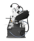Side view of 10 Inch Metal Cutting Band Saw With 2HP 220V 60Hz 1PH Power Horizontal Bandsaw 0To45 Degree Miter Hydraulic Down Feed