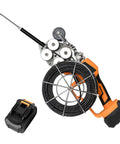 Automatic Electric Wire Puller With 100 Ft Lead Line and Blazing Speed Conduit Threader for hidden electrical wiring and PVC pipe layout.