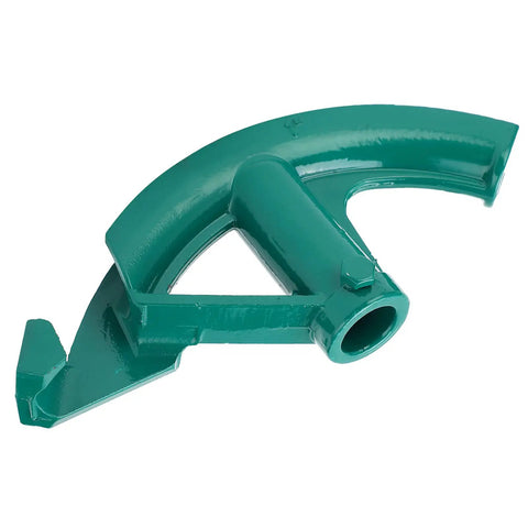 Super Badass Lightweight One Inch Water Wire Pipe Bender For Steel Copper Aluminum Home Shop Hand Tube Bending Tool close-up view.