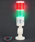 Rugged Industrial Safety Warning Light LED Beacon Foldable Caution Light for Warehouse and Construction Sites 24V 2W 0.16A Two Layer