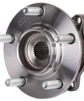 Rear Wheel Bearing And Hub Assembly Fits 2008-2012 Lancer, 2007-2012 Outlander, 2011-2012 Outlander Sport, 2011 RVR 5 Lug With ABS Pre Greased And Pre Sealed OE Replacement From ISO TS 16949 Certified Factories, front view
