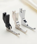 3X Bead Sequin Special Presser Foot For Wedding Dress Beading, Professional Sewing Attachment in black, silver, and chrome