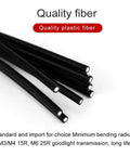M3 M4 M6 Fiber Optic Sensor cables, L-Shaped Thread Proximity Diffuse Switch, import M3, 2-meter cable, pro grade high sensitivity