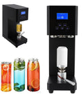 Hella Durable Commercial Soda Can Sealer With Automatic Operation And Smart Led Display Adjustable 4 53 To 6 69 Inches for sealing colorful drinks.