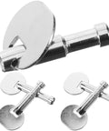 Music Box Winding Key Replacement Round Handle 1.57 Inch for Standard Movements showing durable metal construction