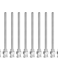 10 piece 12G Blunt Tip Dispensing Needles 2 Inch Stainless Steel Liquid Refilling Set With Lure Lock Durable Syringe Needle Pack