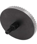 Heavy Duty 95mm Hole Saw Cutter Set With HSS Drill Bit 6mm Pilot 13mm Cutting Depth 67mm Overall Length side view