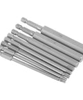 Kickstart Any Heavy Duty Job With These Top Tier S2 Steel Hex Bits. Solid 2.5 To 12 Millimeter Screwdriver Heads Lock Tight On Electric Air Drills Without Slipping Or Wearing Out Even If You Rough It Up Hard For Home Repairs Or Tough Auto Fixes Today. S2 steel hex bit set, 2.5mm to 12mm