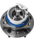 Front Wheel Hub And Bearing Assembly 5 Lug With ABS Compatible With Buick Allure and more, top view