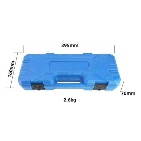 Universal Bushing Needle Bearing Remover With Slide Hammer For 15 To 40mm Stroke Pulls Oils Seals Fast And Locks Securely Without Popping Open Portable Handle Makes Any Repair Shop Job A Breeze blue plastic case 395x160x70mm