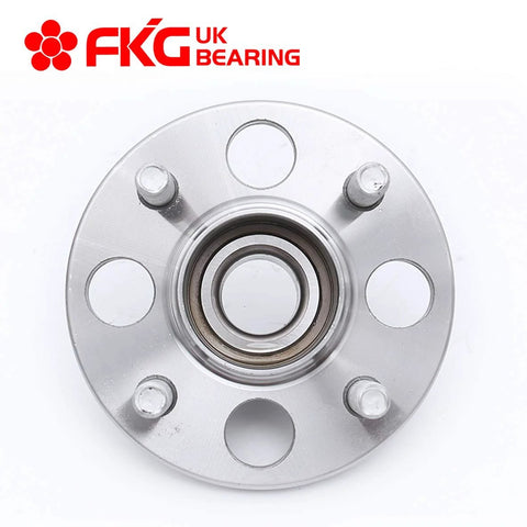 Rear Wheel Bearing Hub Assembly Beefed Up For Honda Civic And CRX Del Sol Rear Drum Models With 4 Lugs 1985 To 2000