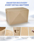 Heavy Duty Rotomolded Cold Plunge Tub With Solid Thermal Build For Hardcore Workouts And Rapid Recovery Leak Proof Ice Bath Tote For Gym Home Outdoor Chill Sessions, detailed view