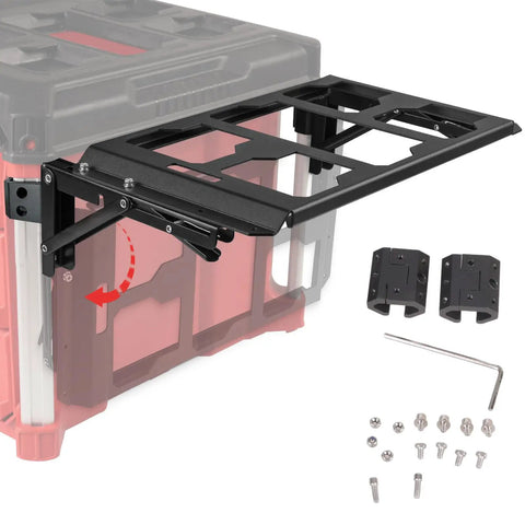 Heavy Duty Work Platform For Custom Toolboxes Built From High Strength Carbon Steel Truck Bed Storage With Protective Coating