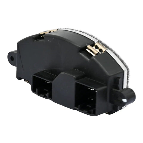 Direct Drop In Front Blower Motor Resistor For Buick Enclave 2013 To 2017, heavy duty climate regulator side view.
