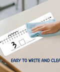 Wiping Number Line Dry Erase Boards Set Double Sided Writable And Erasable 0 To 10 On One Side And 0 To 20 Math Teaching Tool