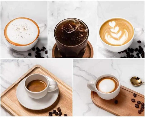 Mini Espresso Maker With Dual Pressure Extraction And Silky Milk Frother Styled Like A Classic Moka Pot One Touch Timer for various coffee drinks.