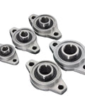 Heavy Duty Zinc Alloy Pillow Block Flange Bearing For 8mm 10mm 12mm 15mm 17mm 20mm Sizes KFL With Super Smooth Rotation And Anti Rust Shield Plus Dust Seals Ensuring Long Service Life Tough As Nails Dope Gear For Your Jobsites Right Now Boss, zinc alloy flange bearings
