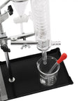 Close-up of Home Distillation Kit With 3.3 Borosilicate Glass 15-Pc Set, featuring 500ml distiller apparatus and beaker.