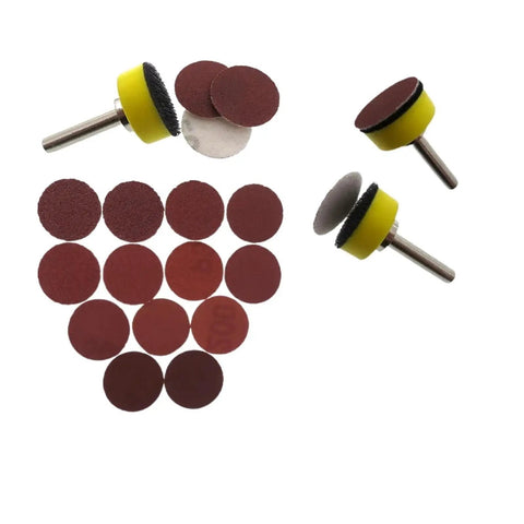Built Tough Hook Loop Sanding Discs Featuring Premium Aluminium Oxide Paper In 1500 Grit Velcro Backing for smooth finishes and durability.