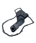 Auto Trans Filter Kit With Oil Pan Gasket For 4T40E 4T45E Replaces 24203770 8685185 features black filter and gasket