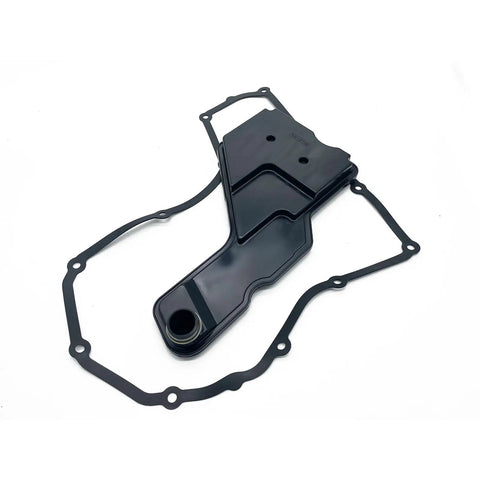 Auto Trans Filter Kit With Oil Pan Gasket For 4T40E 4T45E Replaces 24203770 8685185 features black filter and gasket