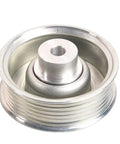 Heavy Duty Drive Belt Idler Pulley 1357022010 metallic design, ensuring smooth engine tension and durability.