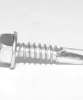 1/4 In By 1 In Self-Drilling Screws With 3/8 In Head, Quick Install Self-Tapping Bolts, Drill Point Tip For Easy Pre-Drill