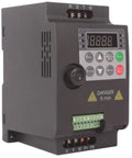 220V 0.75KW Variable Frequency Drive VFD Inverter Motor Speed Controller for 220 Volt Motors, front view with display