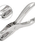 Small Circle Hole Punch 1/8 Inch 3mm Handheld Metal Puncher For Greeting Cards Invitations And DIY Paper Crafts in durable aluminum.
