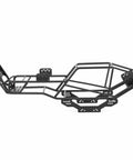 Heavy Duty RC Roll Cage Metal Frame For 1/10 Scale Crawler Trucks Full Tube Chassis Durable Black Metal Construction 355mm Length