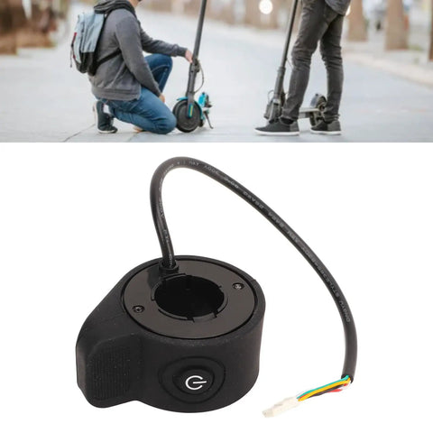Electric Scooter Throttle Accelerator Finger Thumb Grip Replacement, Universal Fit For Kugoo S1 Plus And Most Electric Scooters, Snappy Response, Plug And Play Installation, No Tools Needed, Smooth, Reliable Control