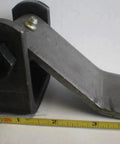 Heavy Duty Trailer Door Hinges 2 Pack For Truck Doors And Dump Trailers Strap Style Greaseable Weld On Hinges Close-up Image